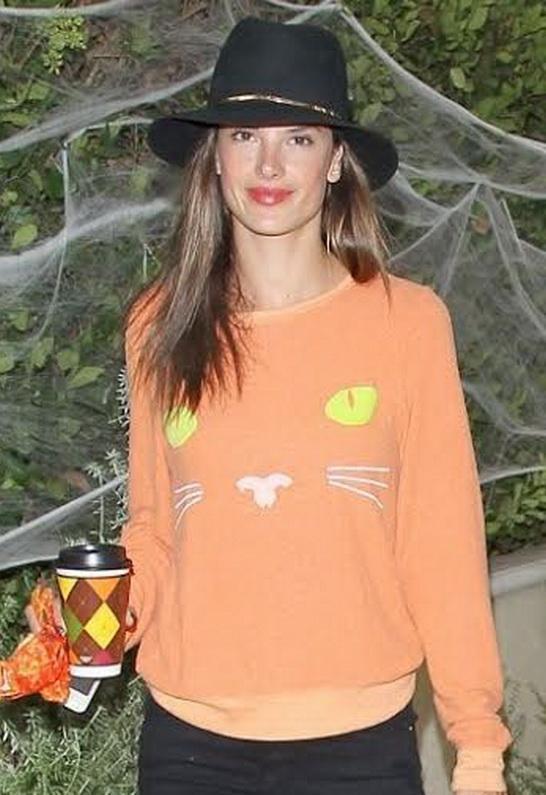Janessa Leone Stephen Hat As Seen On Alessandra Ambrosio