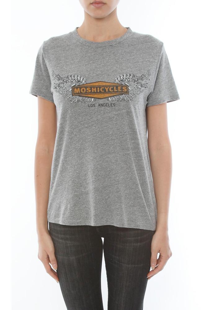 Lauren Moshi Moshicycles Capri Short Sleeve Vintage Tee