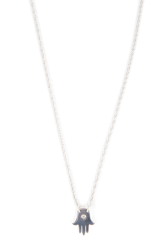 Jennifer Zeuner Faith 1/2 Hamsa Necklace