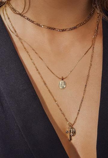 Luv Aj The Isidore Cross Charm Necklace