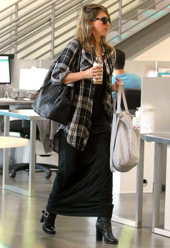 Rails Kylie Plaid Tunic As Seen On Jessica Alba