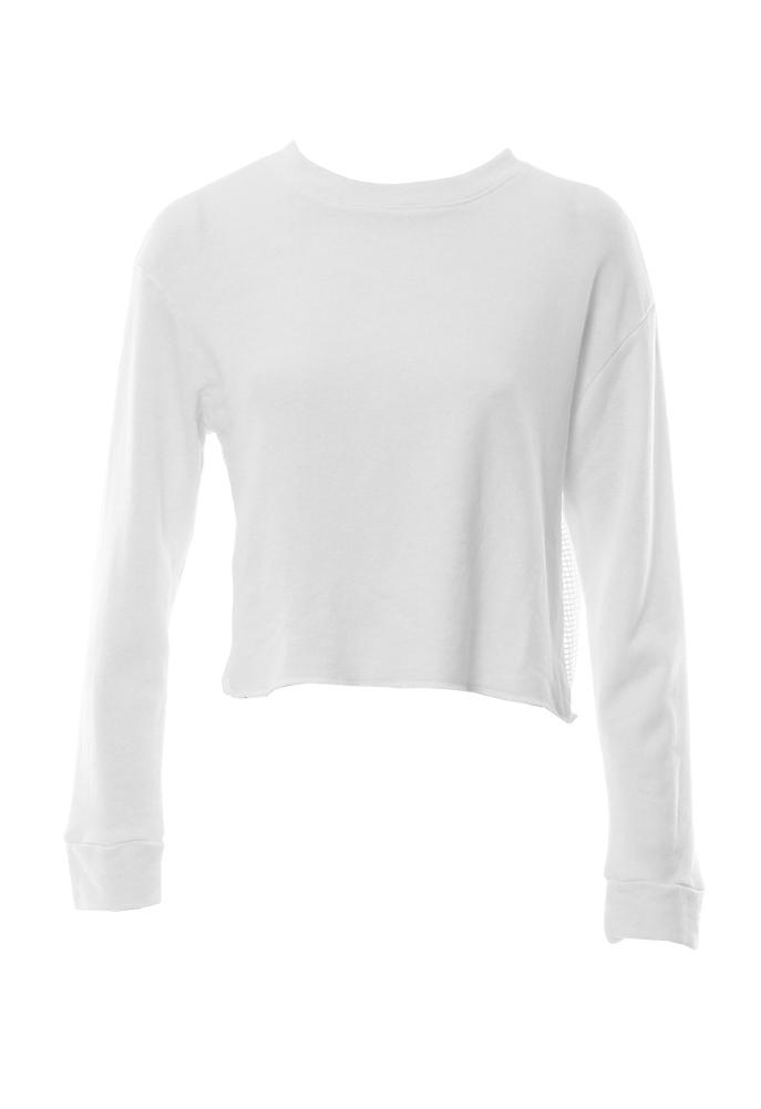 Monrow Mesh Back Sweatshirt