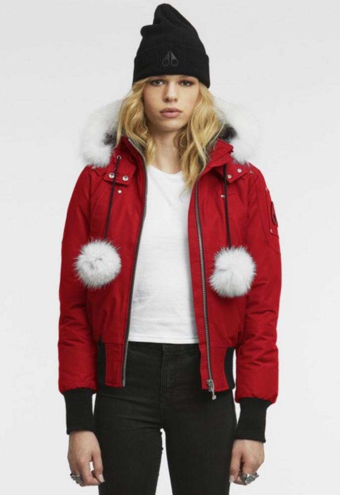 Moose Knuckles Debbie Bomber Jacket