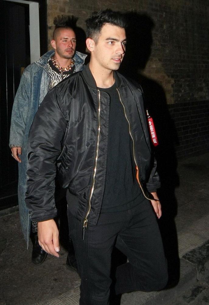 Alpha Industries Men's Ma-1 Flight Jacket As Seen On Joe Jonas