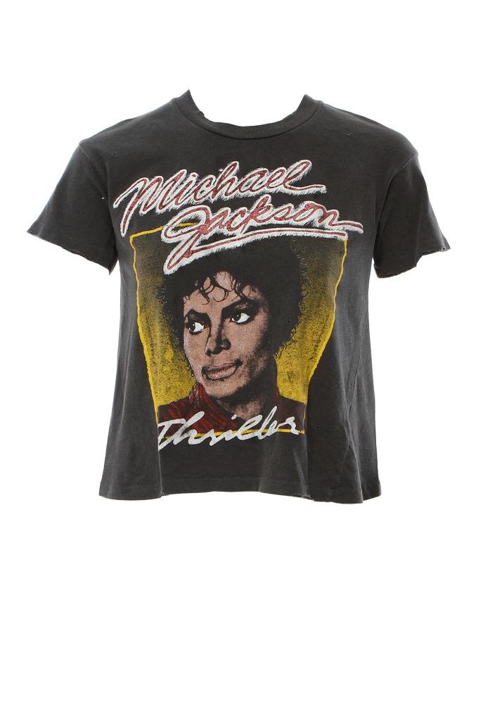 Madeworn Michael Jackson Thriller Crop Tee