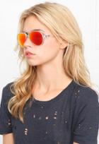 Ray-ban Cats 5000 59mm Matte Transparent Sunglasses