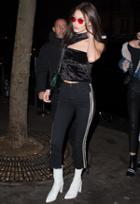 Mother The Insider Crop Step Fray As Seen On Bella Hadid