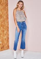 Mcguire Bad Liar Crop Flare Jean