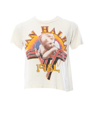Madeworn Van Halen 1984 Crop Tee
