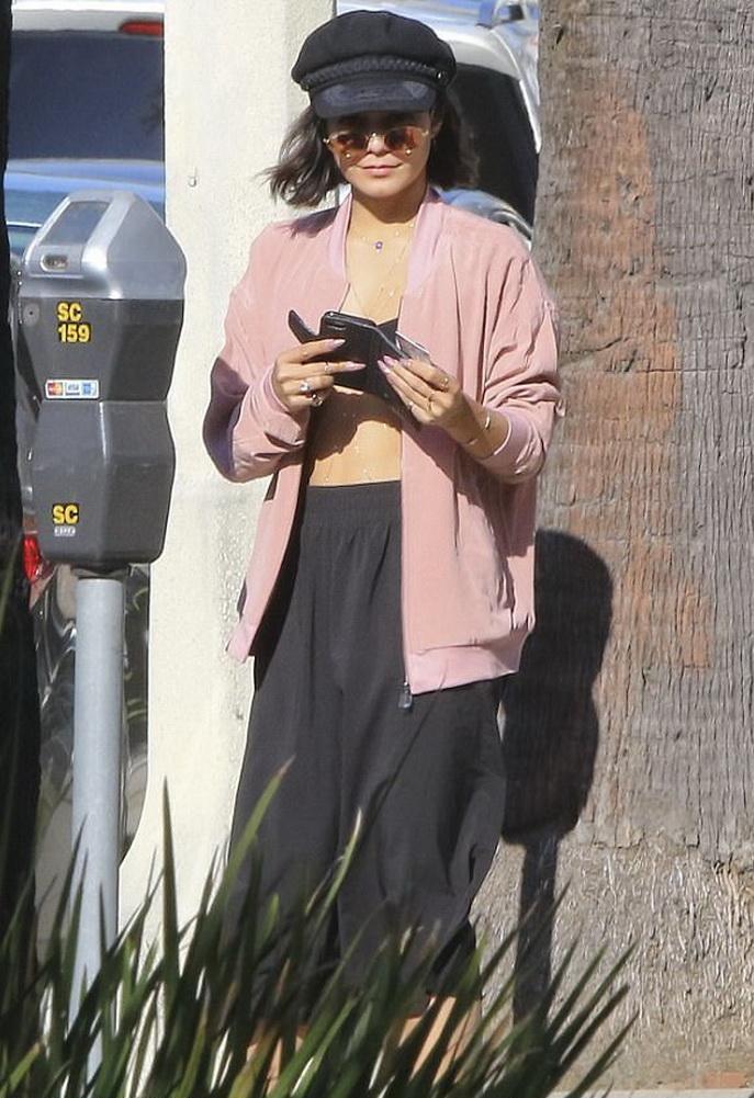 Feel The Piece Baxter Bomber As Seen On Vanessa Hudgens