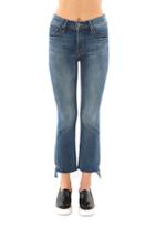 Mother The Insider Crop Step Fray Jean