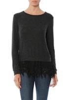 Liv Ruffle Hem Sweater