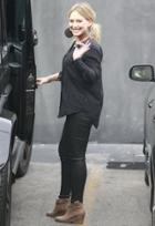 J Brand Edita Mid Rise Leather Legging As Seen On Hilary Duff
