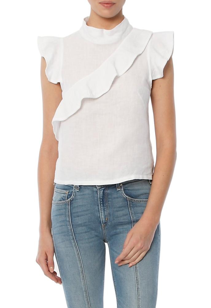 Mcguire Sorbonne Ruffle Top