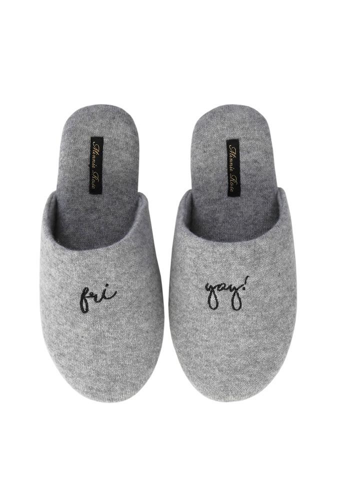 Minnie Rose Fri Yay Slippers