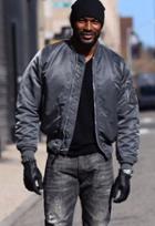 Alpha Industries Men's Ma-1 Flight Jacket As Seen On Tyson Beckford