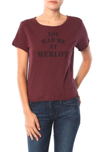 Feel The Piece X Tyler Jacobs You Had Me At Merlot Tee