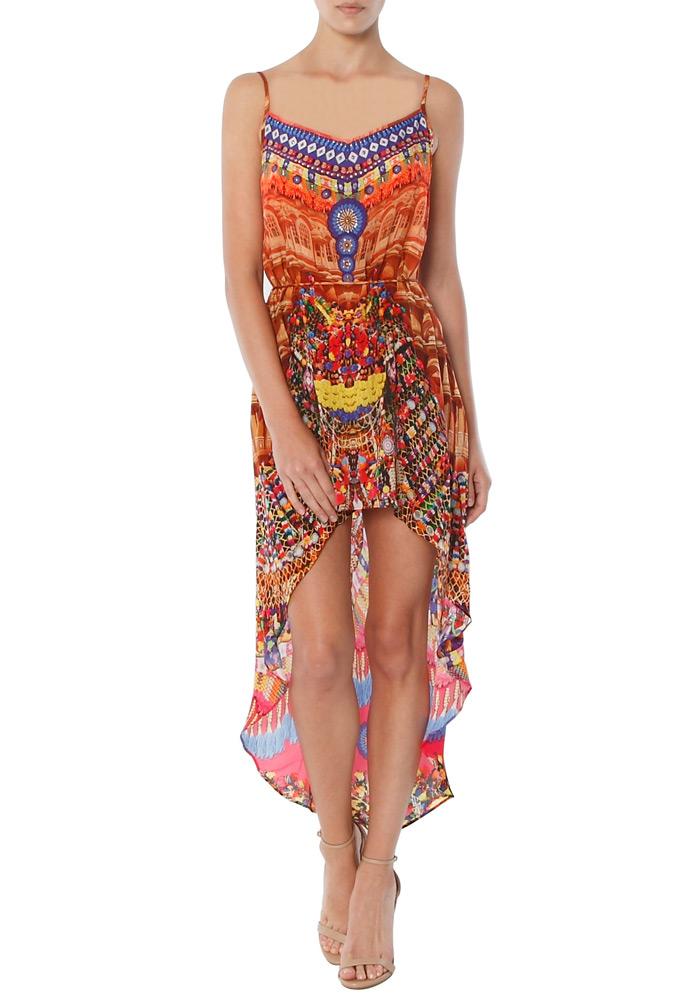 Shahida Parides Cami Hi-lo Dress