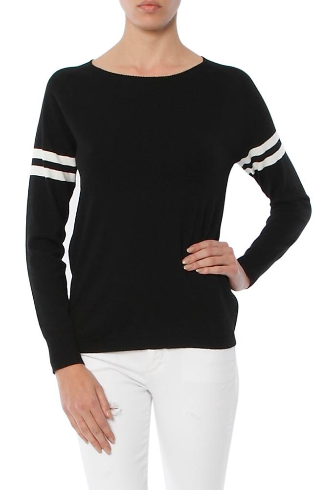 Monrow Athletic Knit Sweatshirt