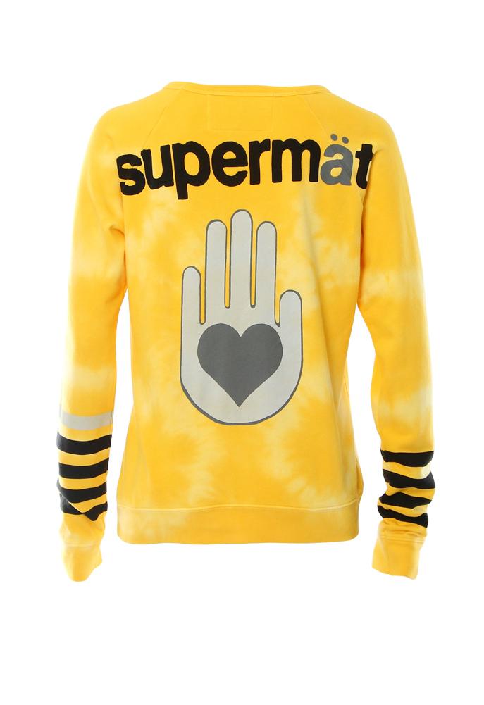 Free City Giant Open Hand Raglan Crew