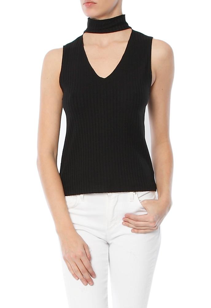 Lna Sleeveless Detached Turtleneck