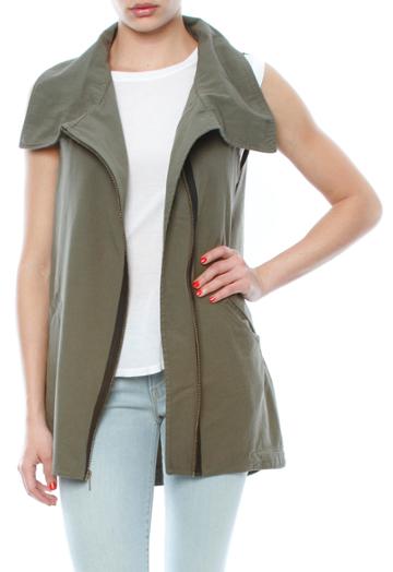 Jet By John Eshaya Moto Zip Vest