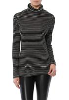 Sundry Rib Long Sleeve Turtleneck