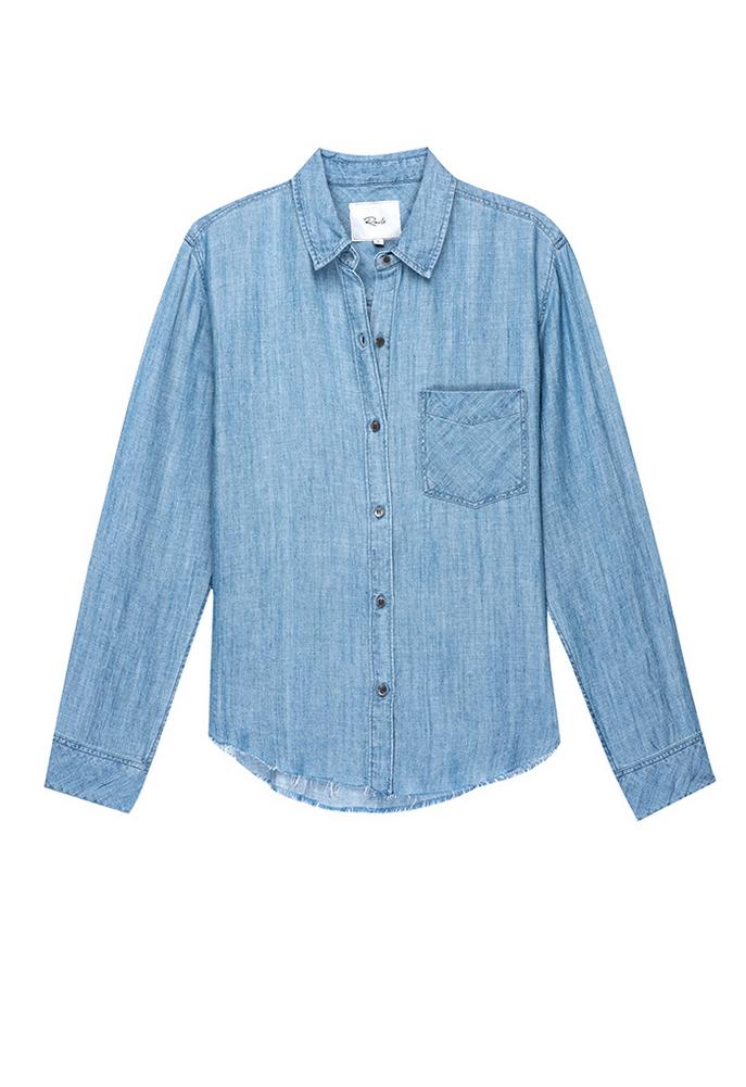 Rails Ingrid Raw Hem Shirt