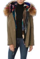 Mlle Paris Mini Parka With Multi Patchwork