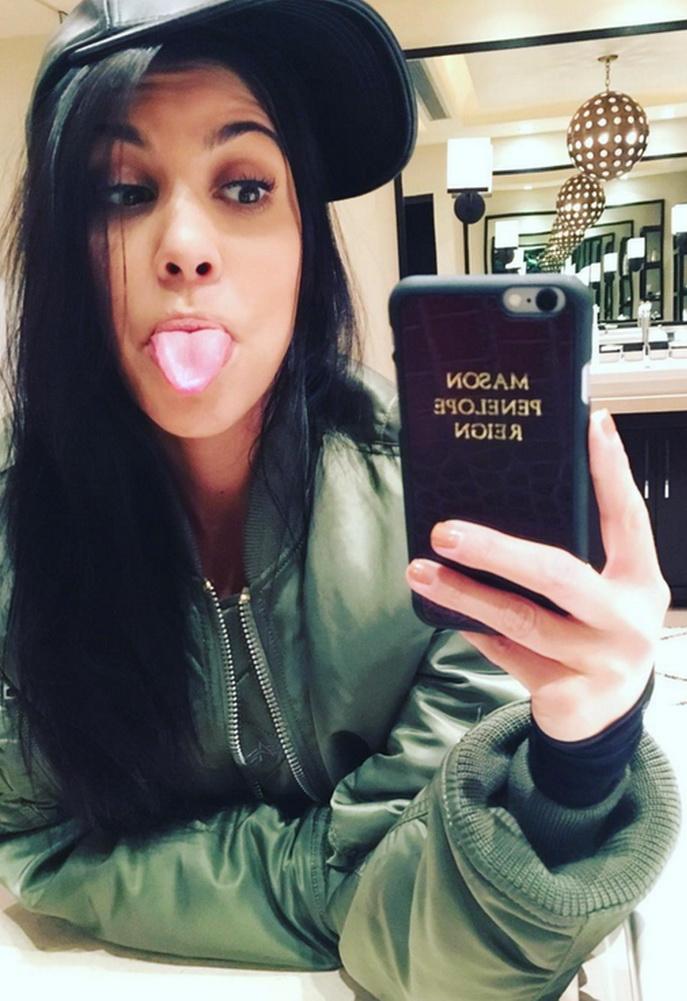 Alpha Industries Ma-1 Flight Jacket As Seen On Kourtney Kardashian