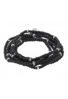 Lisa Freede Ebony Mala Bracelet Set