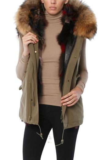 Mlle Paris Reversible Patchwork Vest