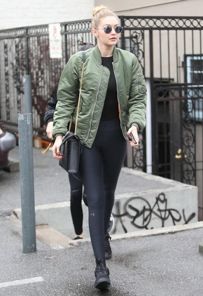 Alpha Industries Ma-1 Flight Jacket As Seen On Gigi Hadid