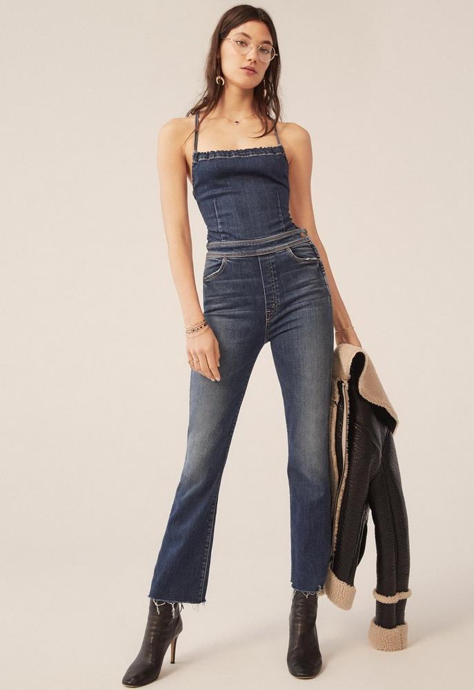 Mother The Tie Back Hustler Ankle Fray