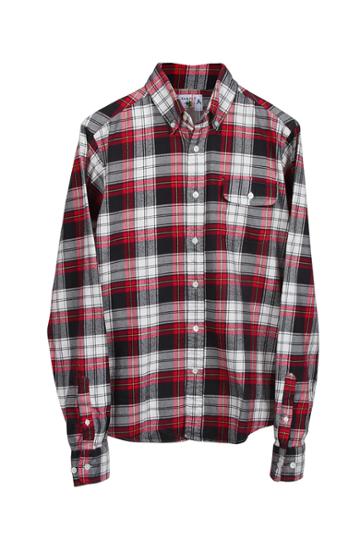Gant By Michael Bastian Plaid Flannel Shirt
