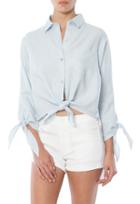 Elle-est-grece Bonjour Baby Linen Shirt