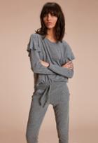 Nation Ltd Petra Cut Off Ruffle Tee