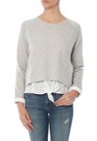 Generation Love Shannon Eyelet Double Layer Top