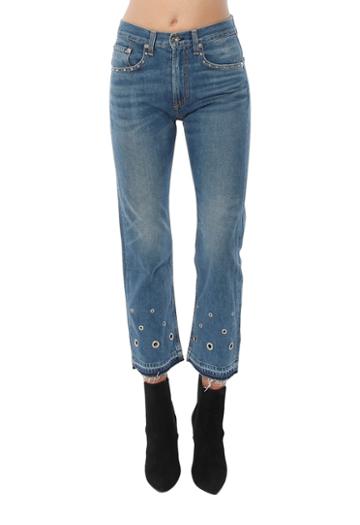 Rag & Bone/jean Vintage Crop Jean