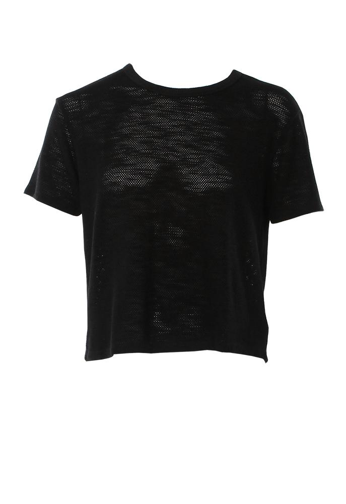 Monrow Supersoft Mesh Athletic Tee
