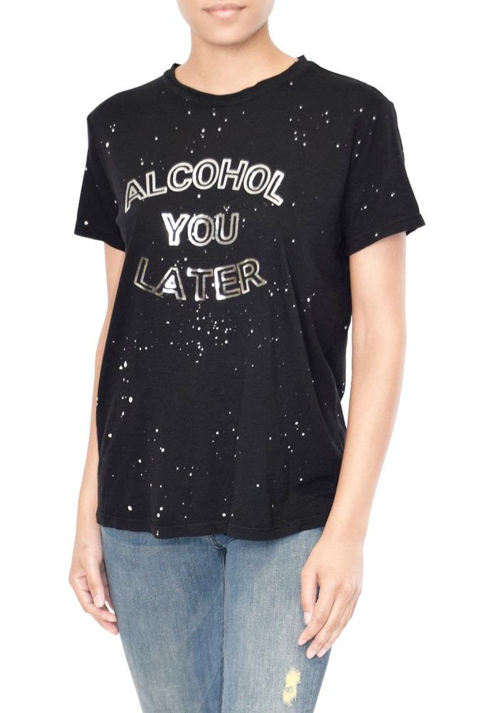 Feel The Piece X Tyler Jacobs Alcohol You Later Banner Tee