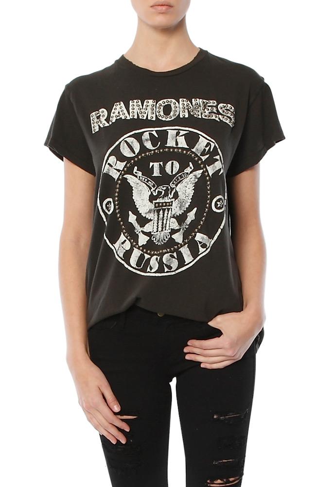 Madeworn Ramones Rocket To Russia Nailhead Tee