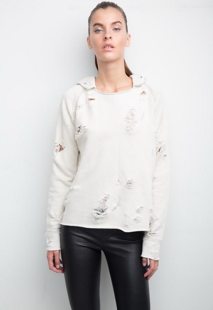 Generation Love Sierra Hooded Sweatshirt With Holes