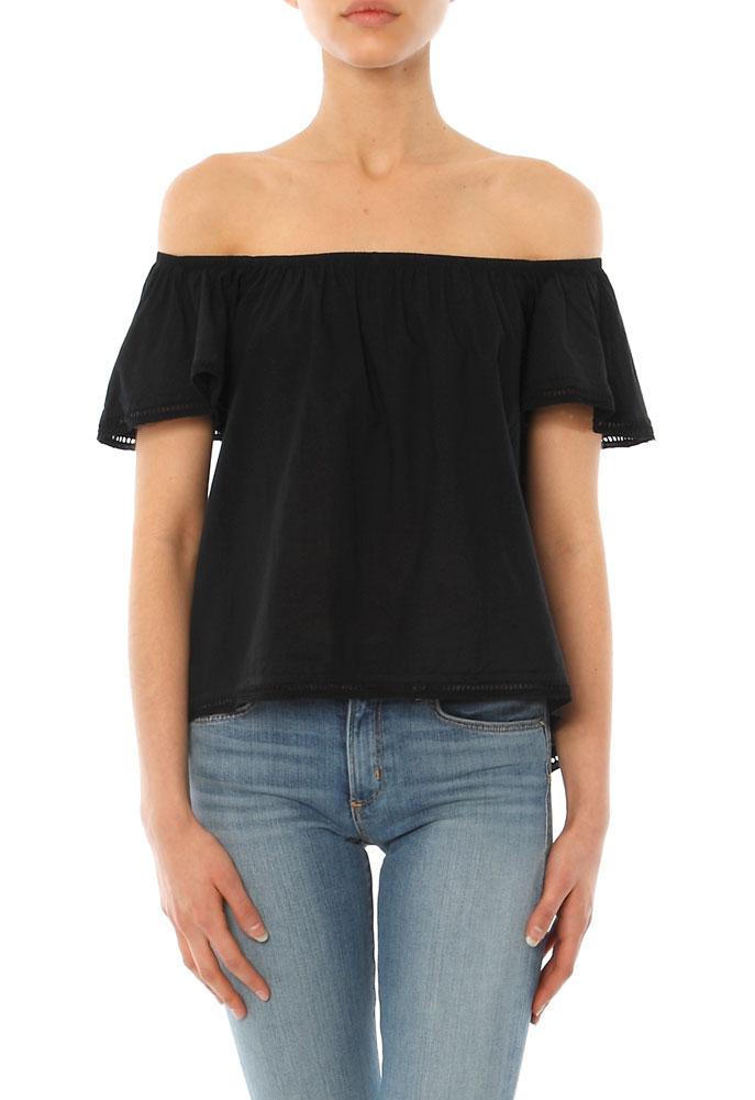 Mcguire Odeon Ruffle Top
