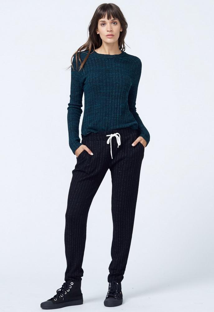 Monrow Sweater Rib Sporty Sweat