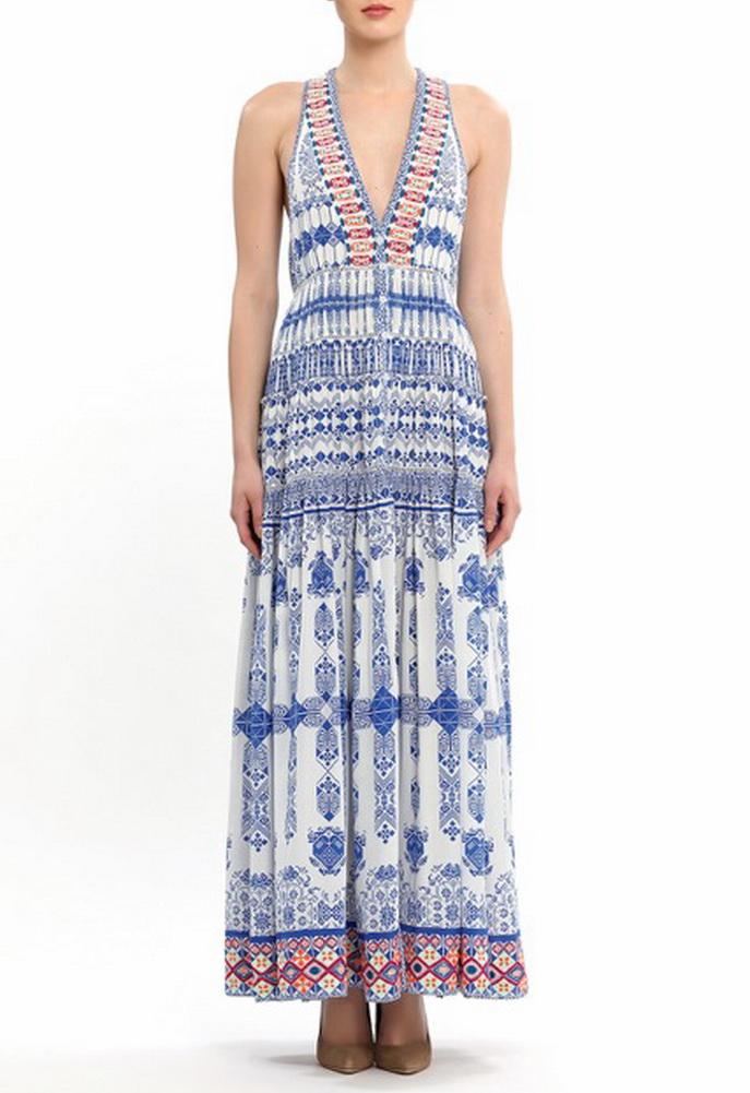 Rococo Sand Ionic Long Dress