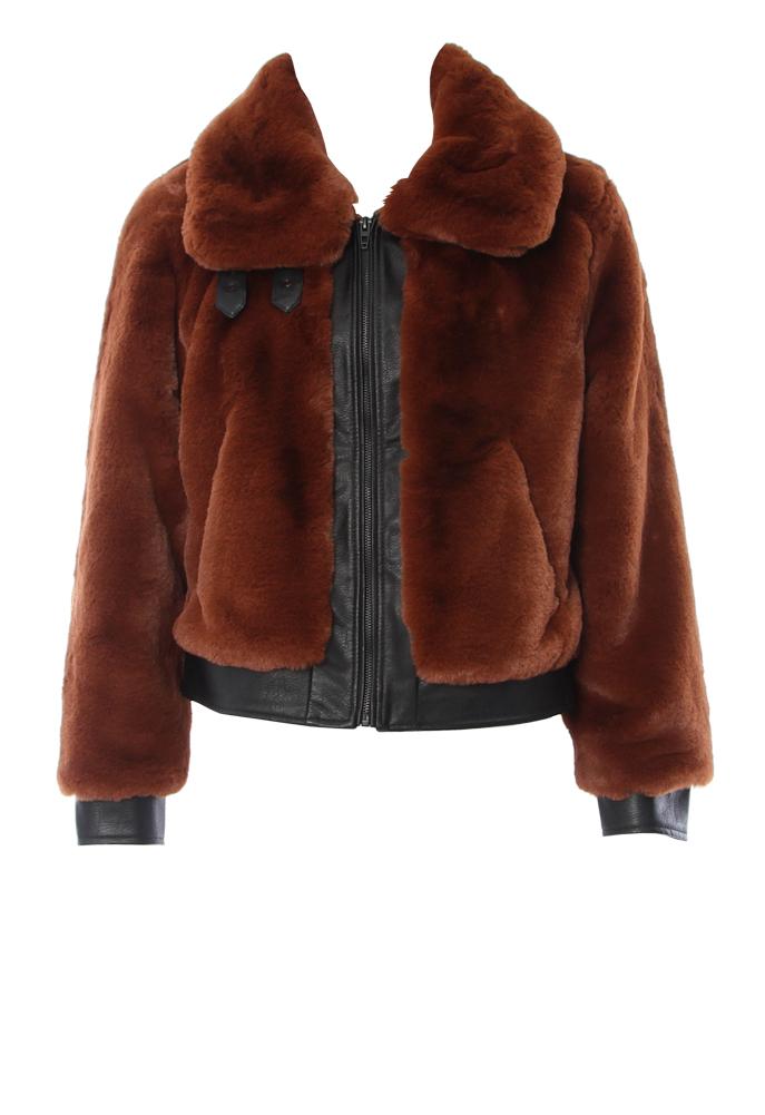 Blank Nyc Faux Fur Jacket