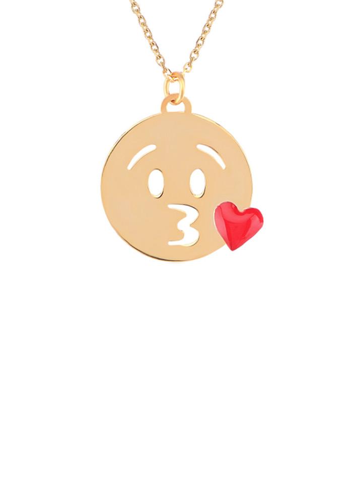 Alex Mika Emoji Necklace