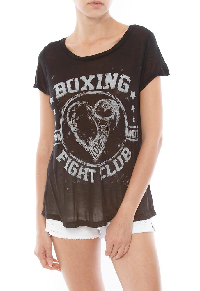 Lauren Moshi Amelie Boxing Fight Club Tee