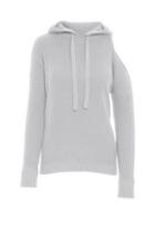 Minnie Rose Cotton Cut Out Shoulder Sweater